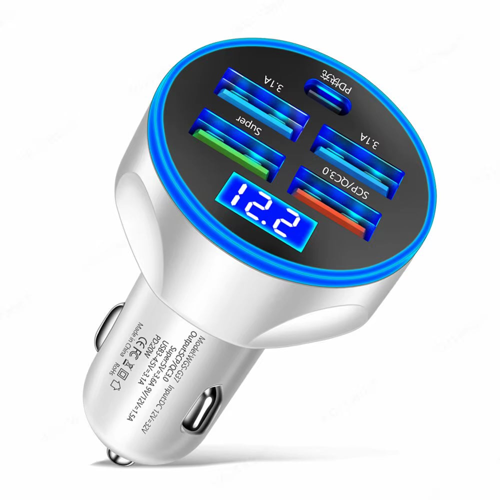ChargeMax 250W USB-C Car Charger