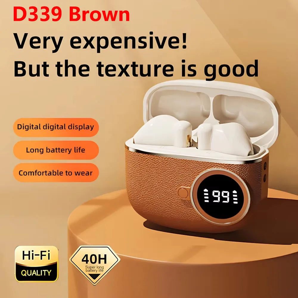 Auriculares Inalámbricos HK3 TWS Bluetooth 5.3 con ENC, Pantalla LED y Sonido Estéreo para Deportes