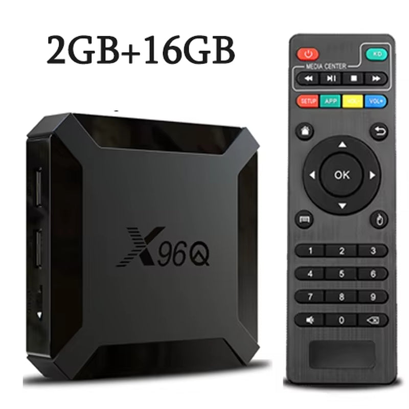 Hot Q Android 10.0 Smart TV Box, 2GB/16GB, Allwinner H313 Quad Core, 4K, Mini Set-Top Box