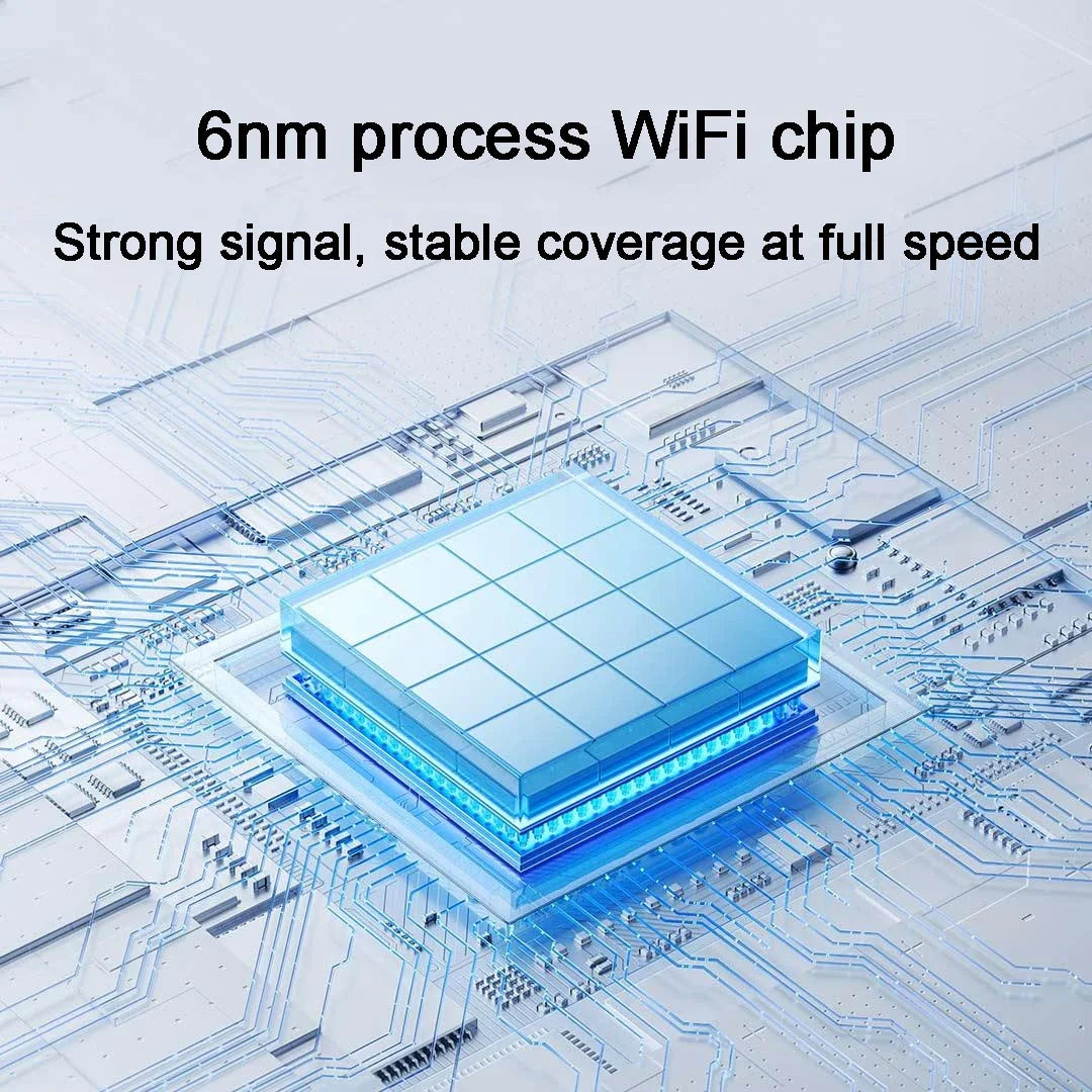 Xiaomi BE5000 WiFi 7 Router - 5000Mbps, Dual-Band, 2.5G Port, 512MB Memory, CN Version