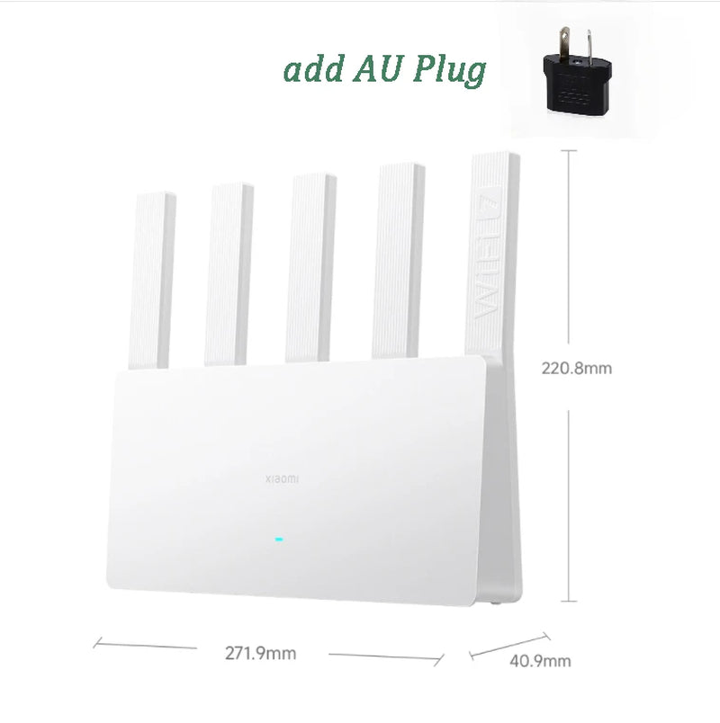 Xiaomi BE5000 WiFi 7 Router - 5000Mbps, Dual-Band, 2.5G Port, 512MB Memory, CN Version