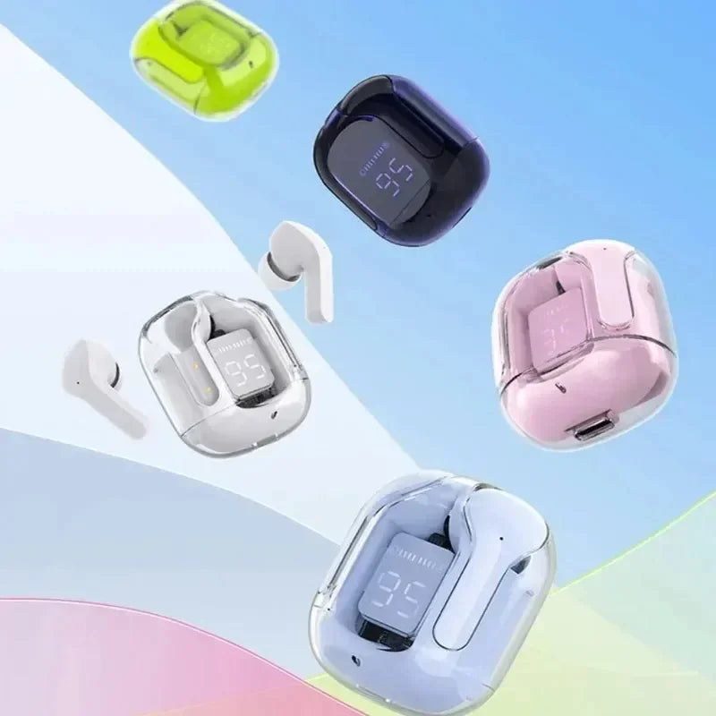 Auriculares Inalámbricos HK3 TWS Bluetooth 5.3 con ENC, Pantalla LED y Sonido Estéreo para Deportes