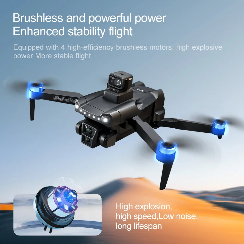 V198 GPS Drone: 8K HD Camera, Obstacle Avoidance, Foldable