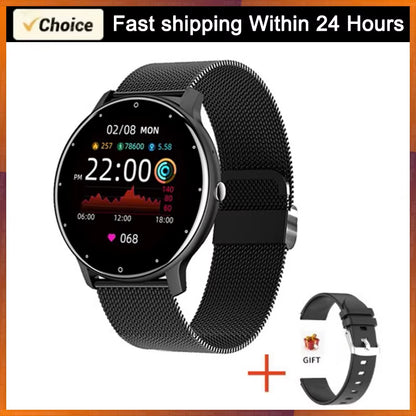 2025 Smartwatch for Men & Women - Waterproof Fitness Tracker with Heart Rate Monitor for Xiaomi, Android & iOS