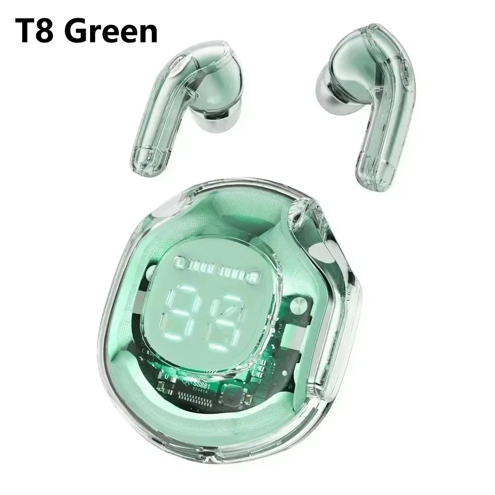 Auriculares Inalámbricos HK3 TWS Bluetooth 5.3 con ENC, Pantalla LED y Sonido Estéreo para Deportes