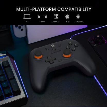 GameSir T4 Nova Lite: Controlador Inalámbrico para Switch, Android, iOS, PC y Steam con Joystick Hall Effect
