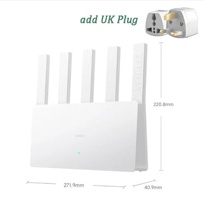 Xiaomi BE5000 WiFi 7 Router - 5000Mbps, Dual-Band, 2.5G Port, 512MB Memory, CN Version