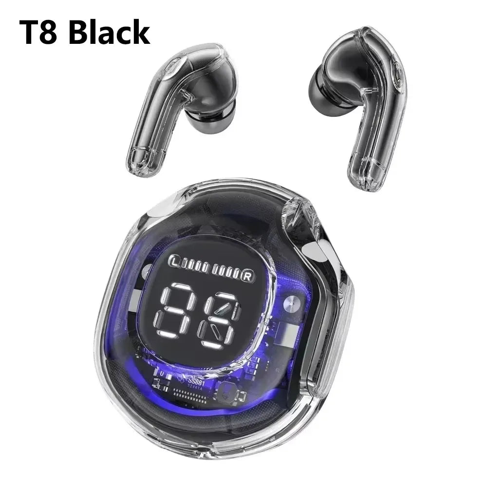 Auriculares Inalámbricos HK3 TWS Bluetooth 5.3 con ENC, Pantalla LED y Sonido Estéreo para Deportes
