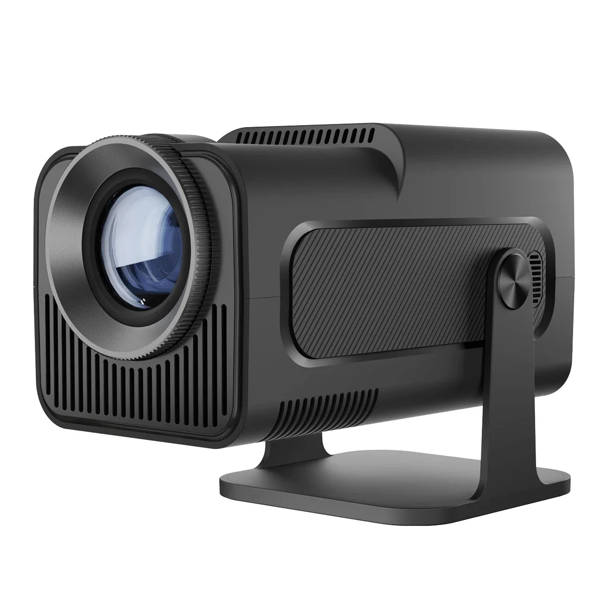 HY320 Android 11 Projector, 390 ANSI, Native 1080P 4K, Dual WiFi6, BT5.0, Portable Cinema