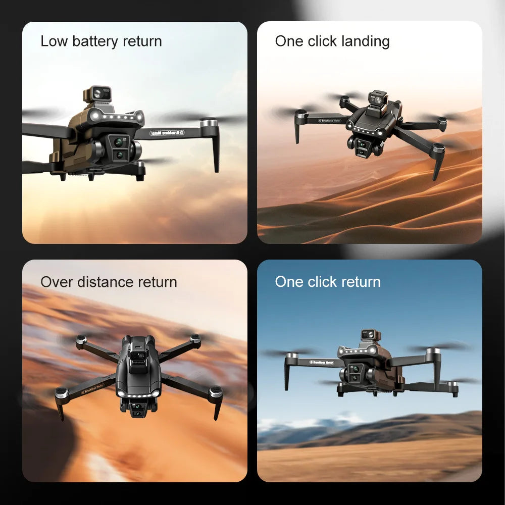 V198 GPS Drone: 8K HD Camera, Obstacle Avoidance, Foldable