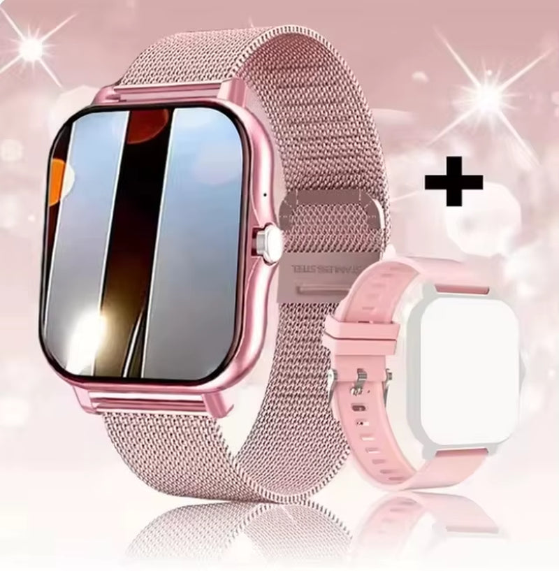 Smartwatch 2025: Llamadas, Mensajes y Fitness con Pantalla Táctil - Regalo Ideal para Hombre y Mujer