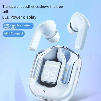 Auriculares Inalámbricos HK3 TWS Bluetooth 5.3 con ENC, Pantalla LED y Sonido Estéreo para Deportes