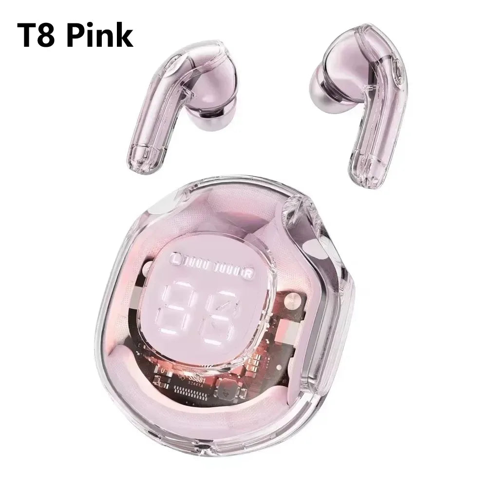 Auriculares Inalámbricos HK3 TWS Bluetooth 5.3 con ENC, Pantalla LED y Sonido Estéreo para Deportes