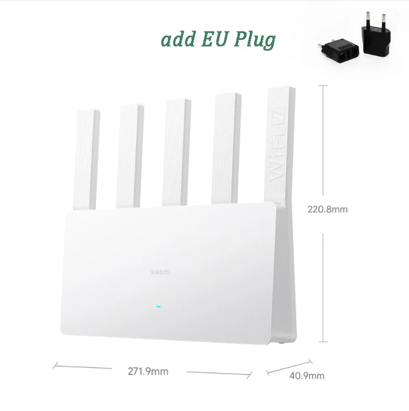 Xiaomi BE5000 WiFi 7 Router - 5000Mbps, Dual-Band, 2.5G Port, 512MB Memory, CN Version