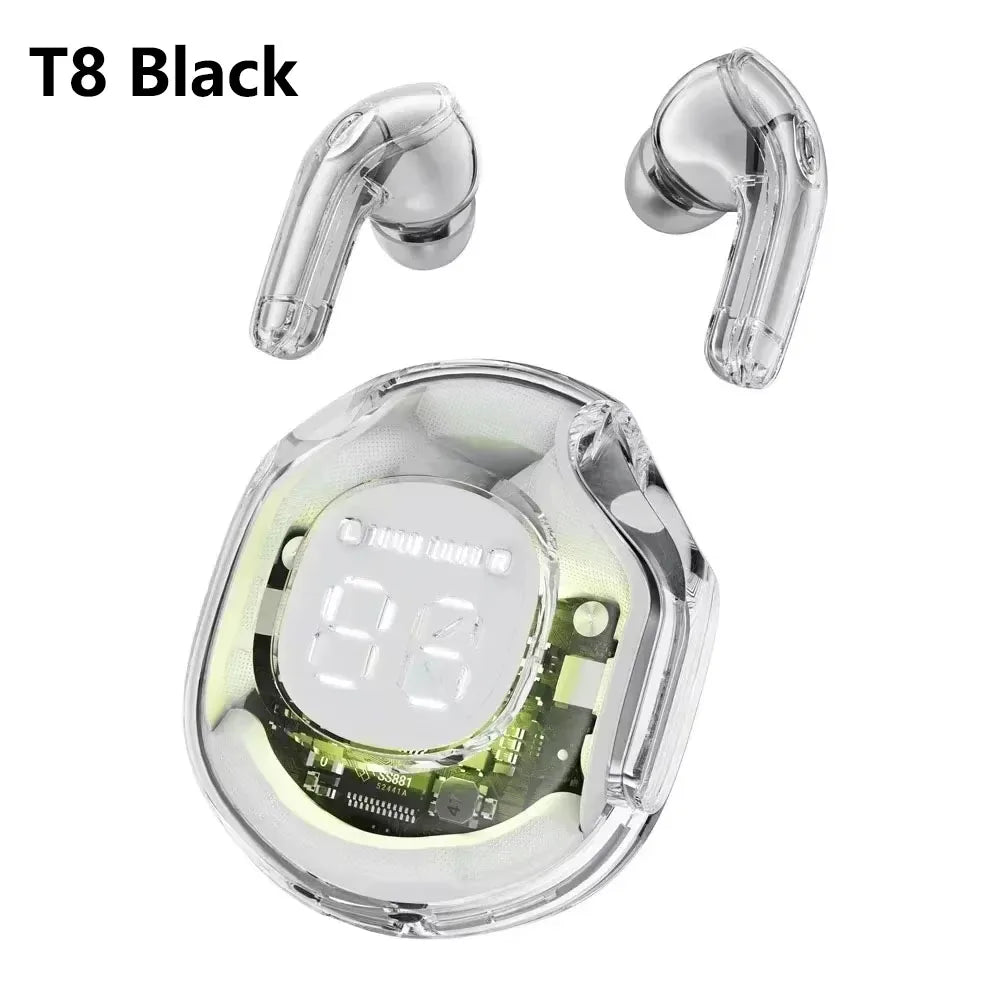 Auriculares Inalámbricos HK3 TWS Bluetooth 5.3 con ENC, Pantalla LED y Sonido Estéreo para Deportes
