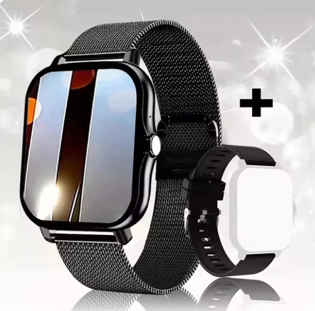 Smartwatch 2025: Llamadas, Mensajes y Fitness con Pantalla Táctil - Regalo Ideal para Hombre y Mujer