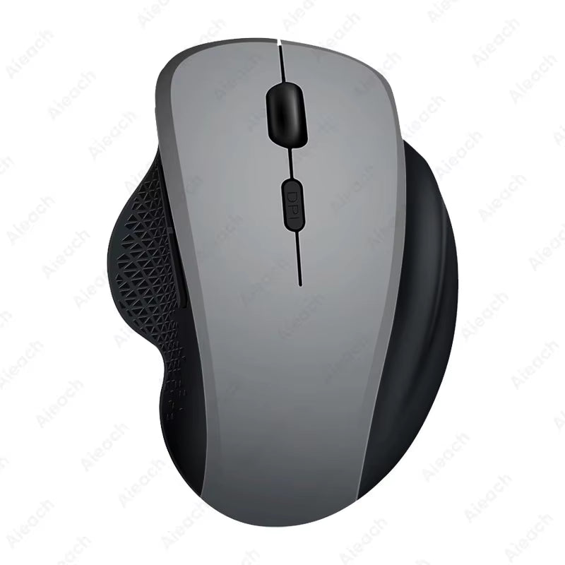 Mouse Inalámbrico Dual Bluetooth 1600 DPI, Ergonómico y Recargable para Laptop, Tablet y Mac