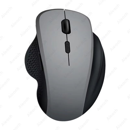 Mouse Inalámbrico Dual Bluetooth 1600 DPI, Ergonómico y Recargable para Laptop, Tablet y Mac