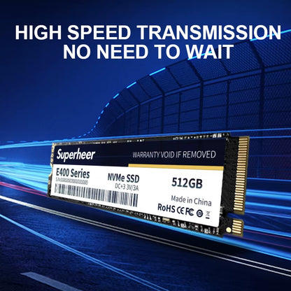 M2 NVMe SSD: PCIe 3.0 internal solid-state drive, 128GB to 1TB, for laptops and desktops